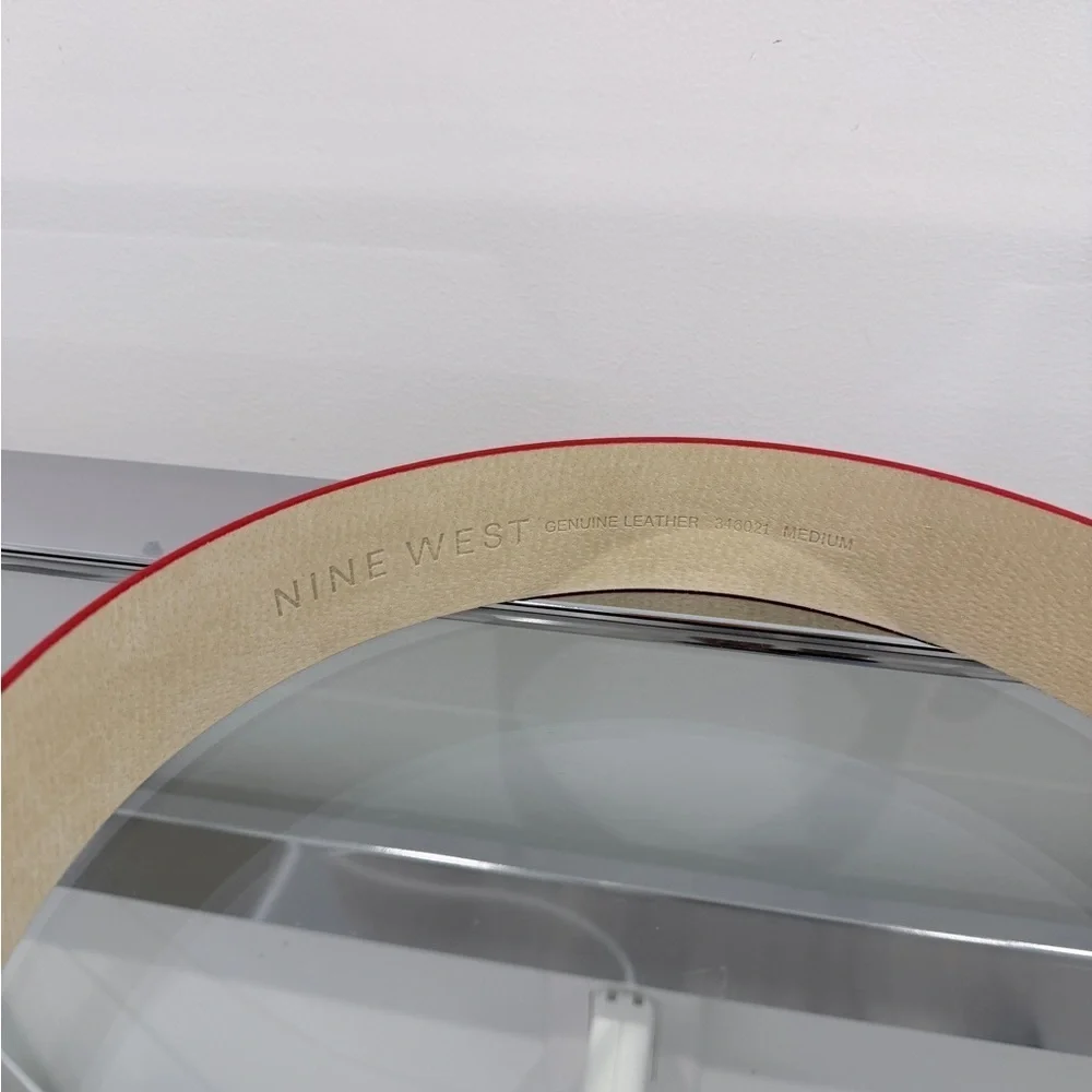 Nine West Leather Red Women's Belt